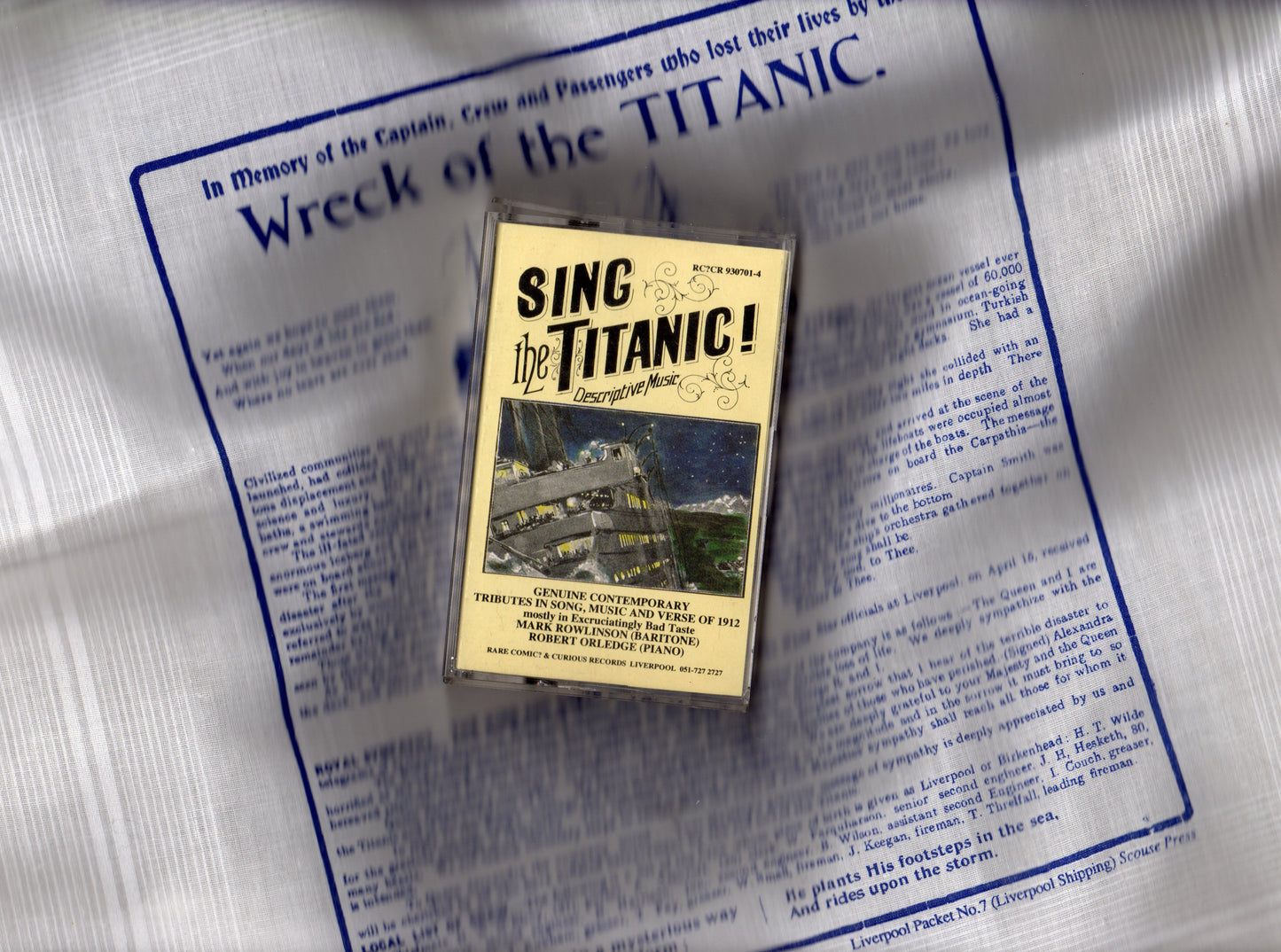 Packet no.15: Sing the Titanic!