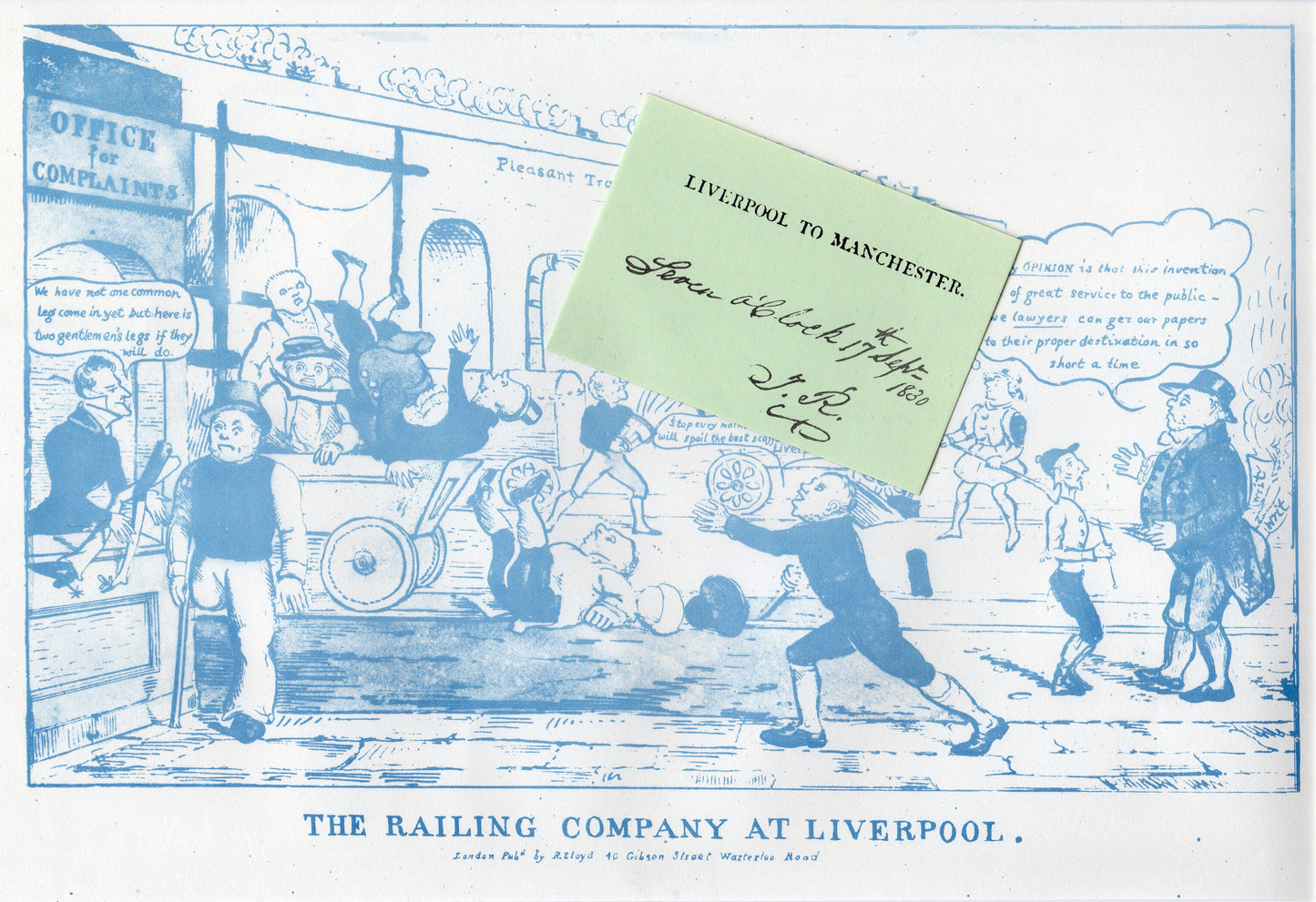 Packet No.4: Liverpool-Manchester Railway